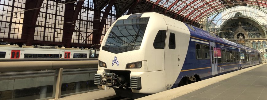 Succesfull Belgian test campaign FLIRT3 train set with Ricardo SMART